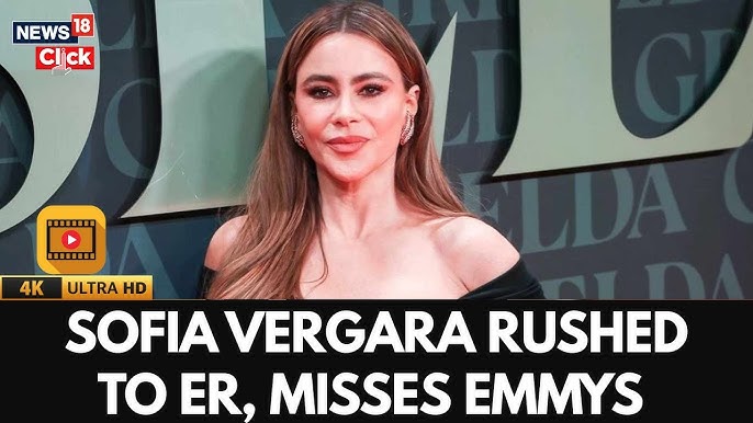 Sofia Vergara Rushes to ER Over “Craziest Eye Allergy” | Misses Emmys 2025 | 4K Video | SHOWBIZ
