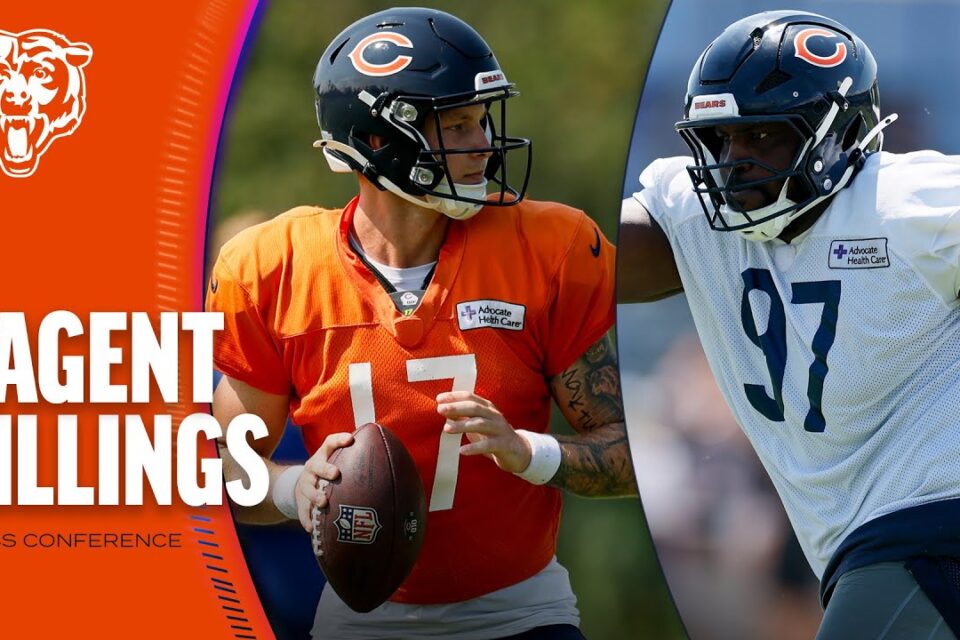 Chicago Bears QB Tyson Bagent Tears Up After Signing Life-Changing Contract Extension
